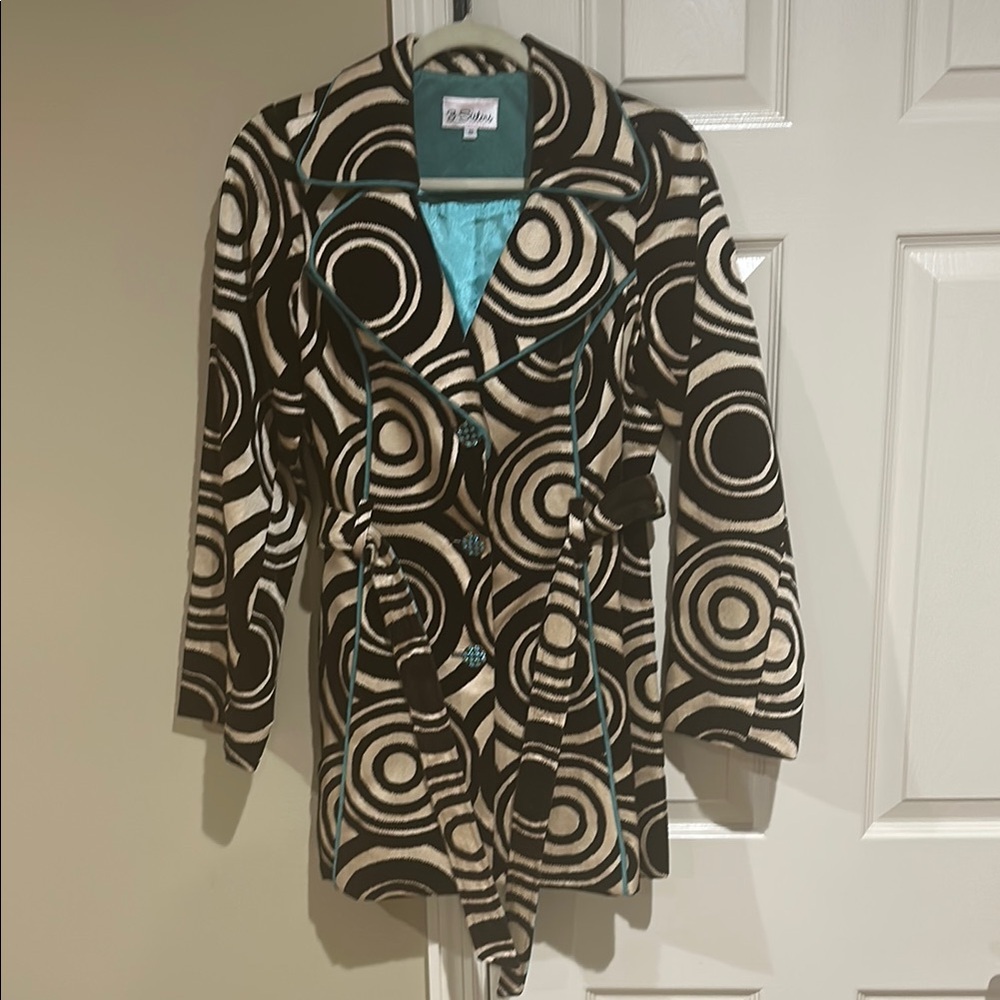3 Sisters Brown and Cream Jacket